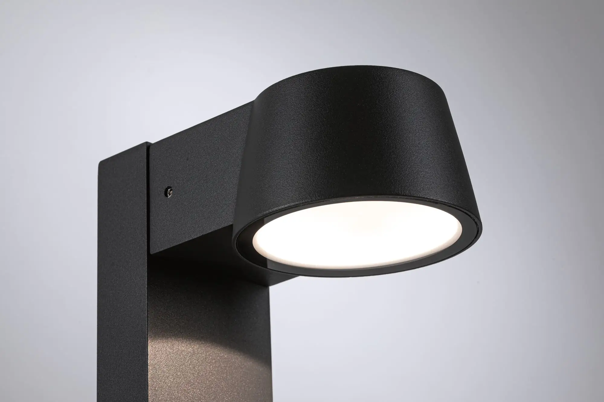 4000870944547_2 Paulmann LED Pollerleuchte Capea schwarz 50 x 13 cm warmweiß