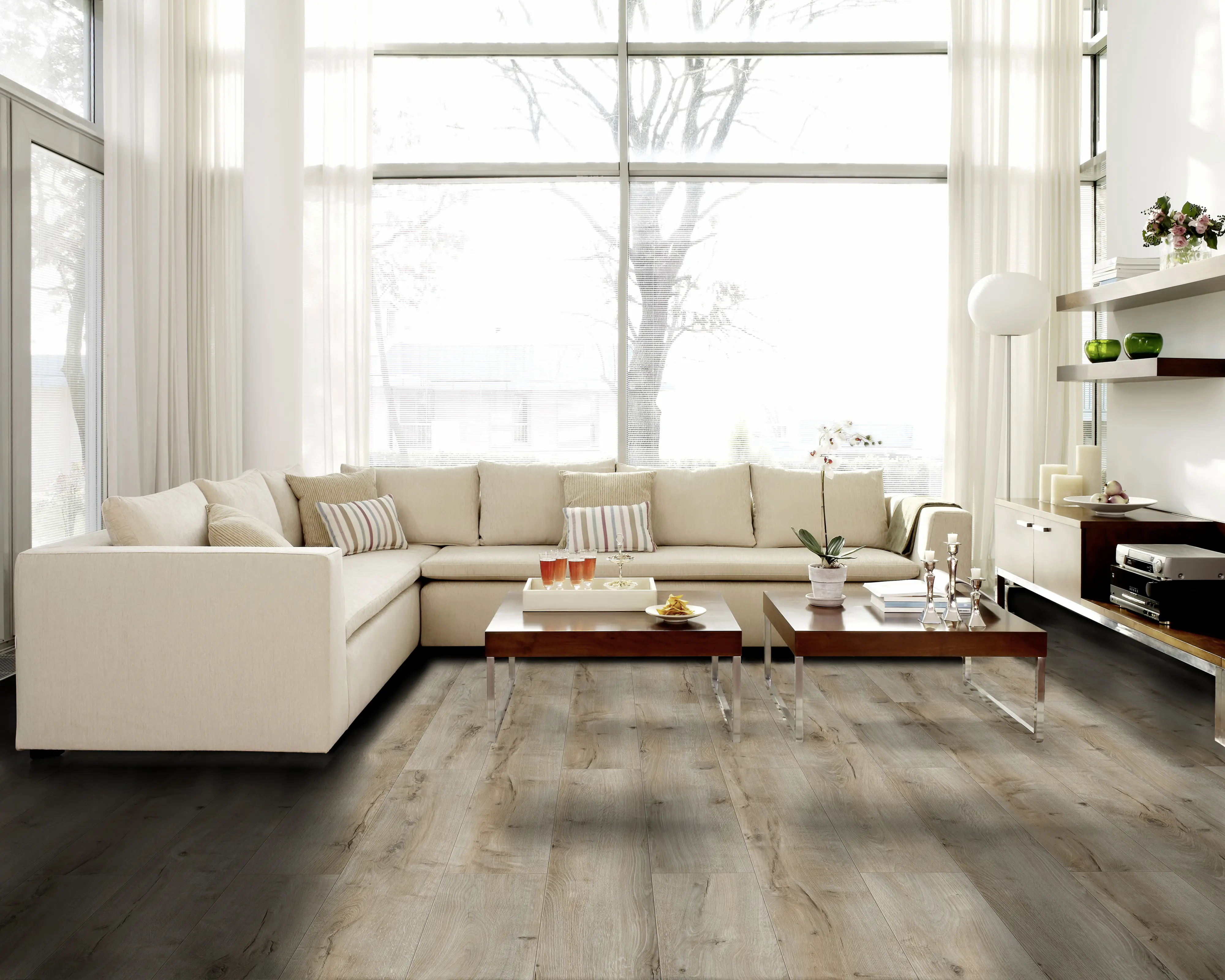 Classen Laminat Megaloc Aquaprotect 128,5 x 19,2 cm 8 mm Oak beige