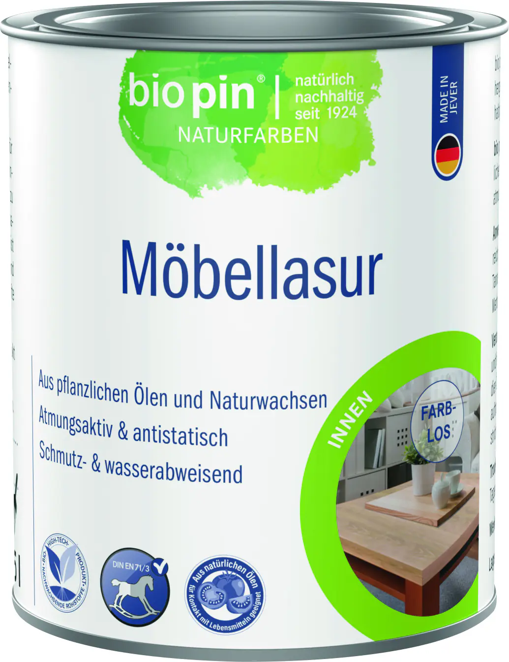 Biopin Möbellasur 375 ml farblos
