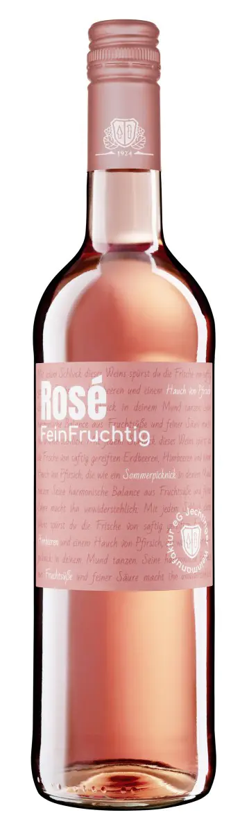 Jechtinger Weinmanufaktur FeinFruchtig Rose lieblich 0,75 l