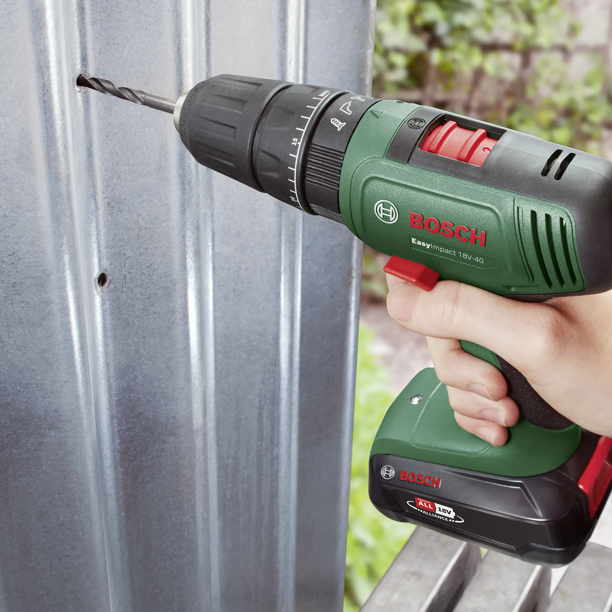 Bosch Akku-Schlagbohrmaschine EasyImpact 18V-40 Solo Bosch Akku-Schlagbohrmaschine EasyImpact 18V-40 Solo