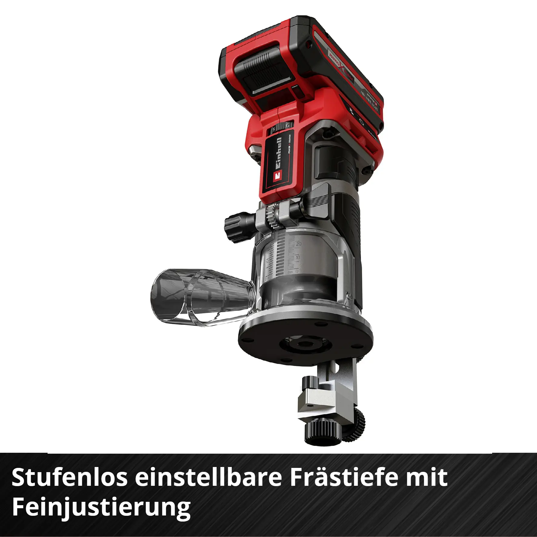Einhell Professional Akku-Kantenfräse TP-ET 18 Li BL Solo 18 V