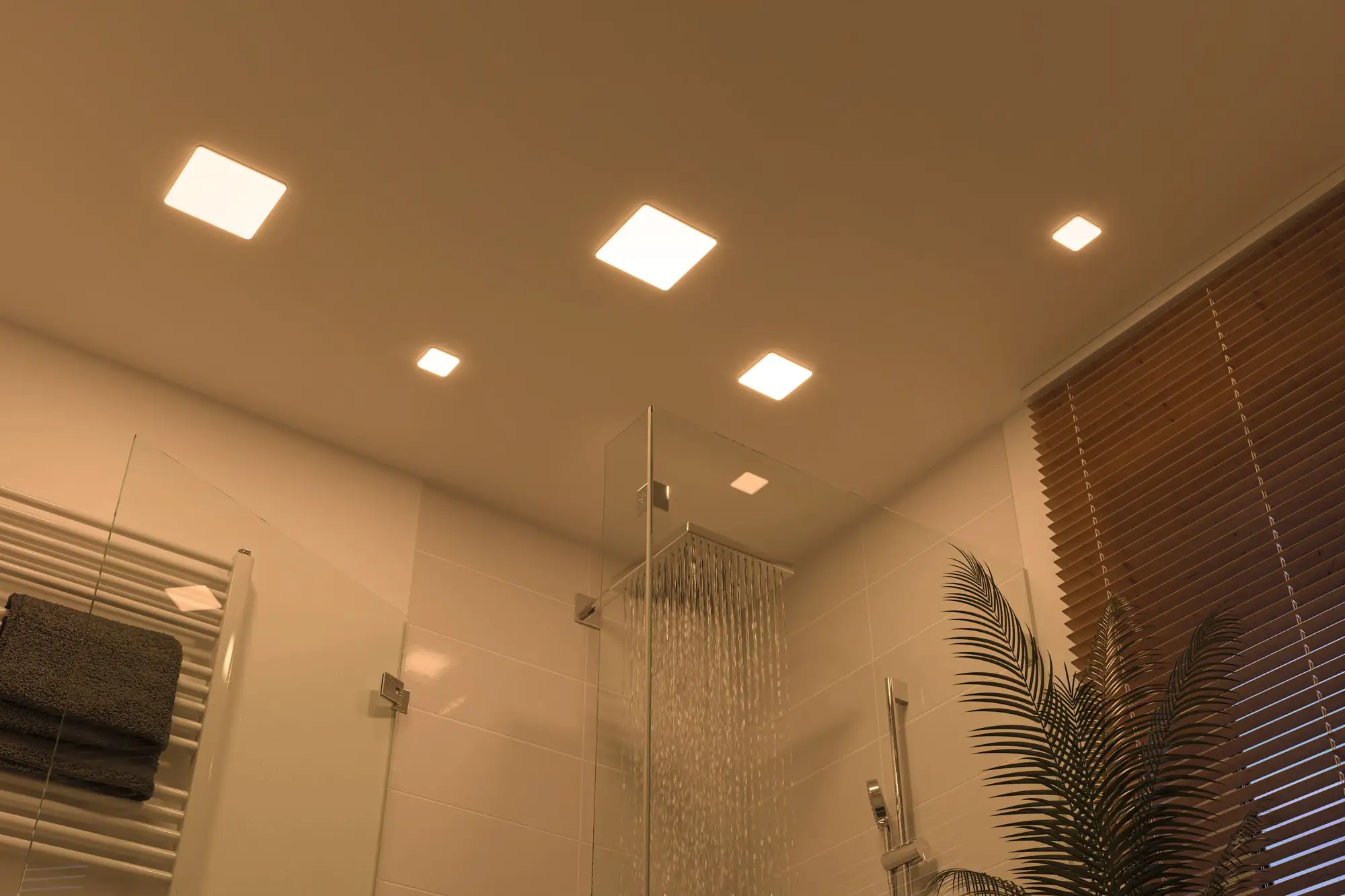 Paulmann Einbauleuchte LED Veluna Varifit eckig Paulmann Einbauleuchte LED Veluna Varifit eckig 18,5 cm 17 W satin