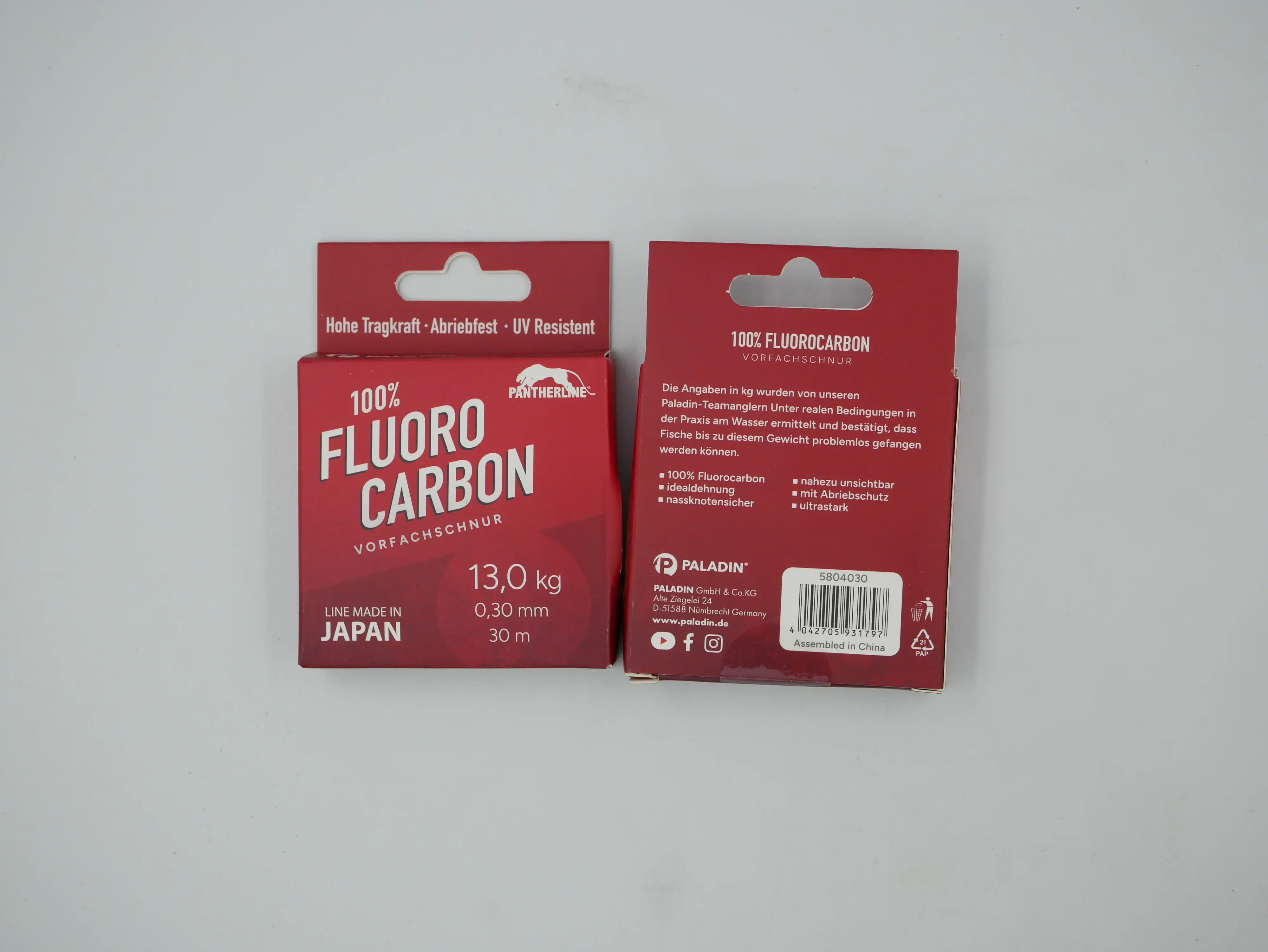 Paladin Angelschnur Vorfach 0,30 mm 30m/0,30mm/transparent Paladin Angelschnur Vorfach 0,30 mm 30m/0,30mm/transparent