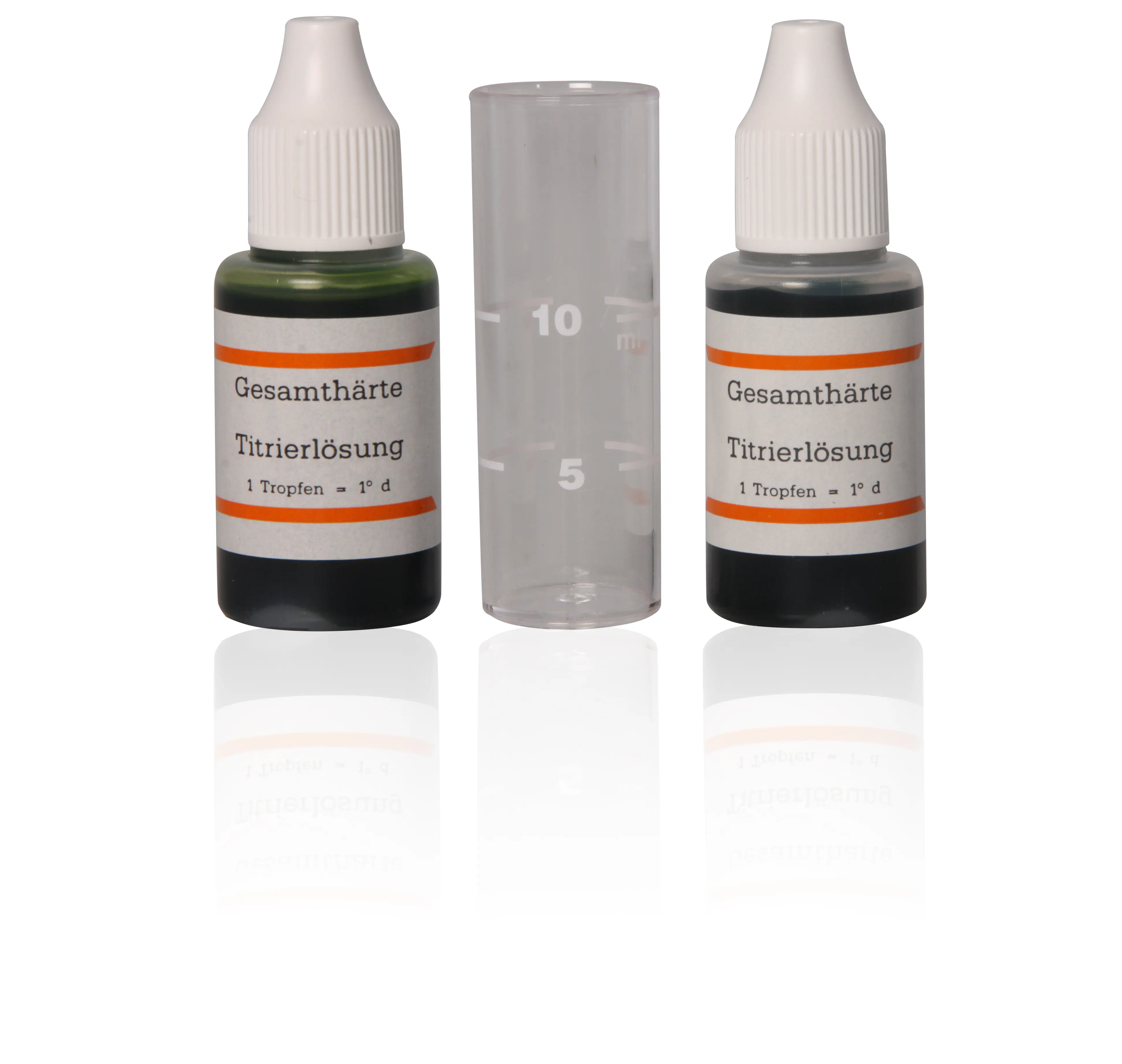 Aqmos Messbesteck für Wasserhärte/Gesamthärte 2er Pack