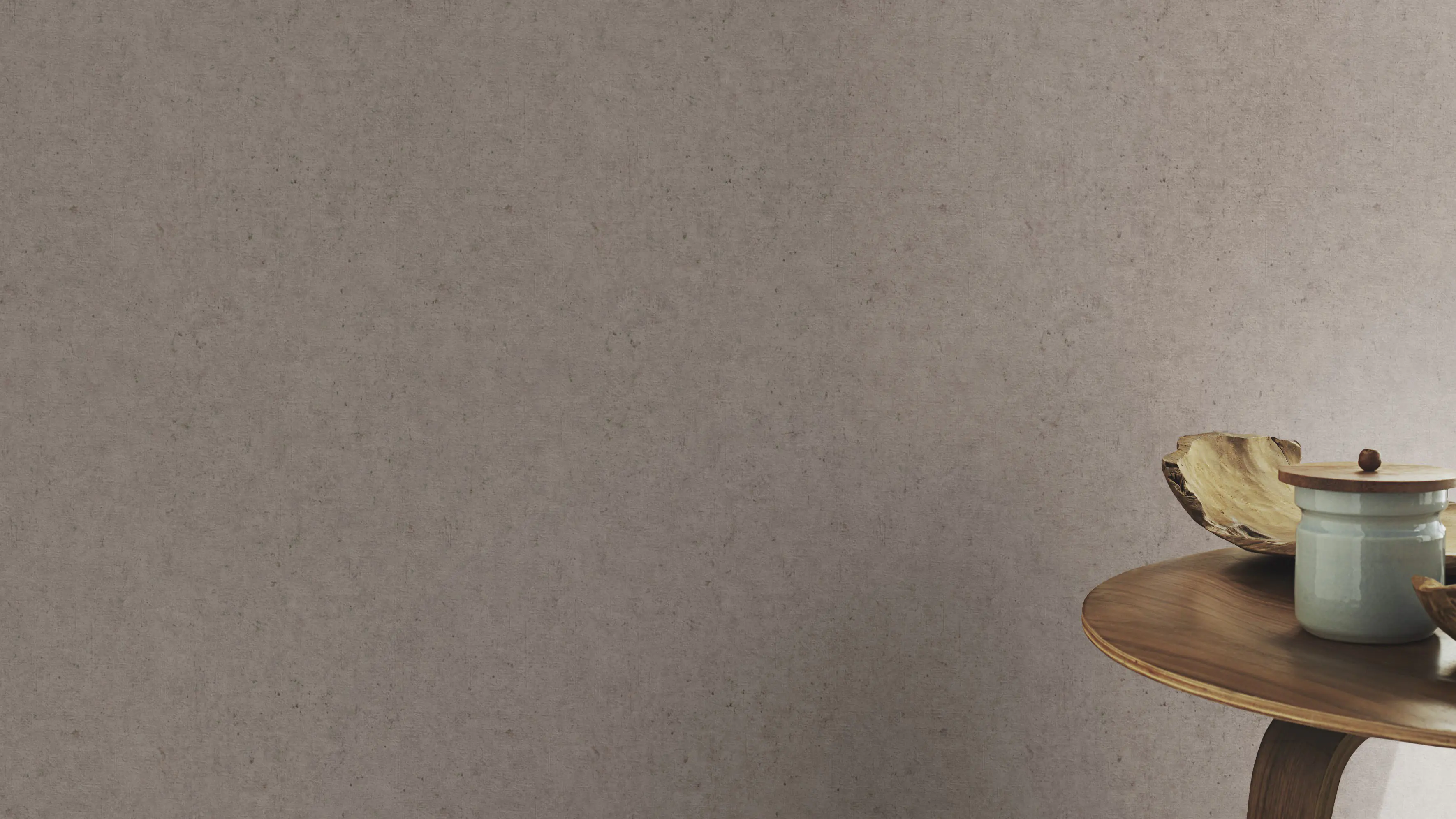 Rasch Vliestapete 520873 Braun-Taupe dunkel Uni 10,05 m x 0,53 m