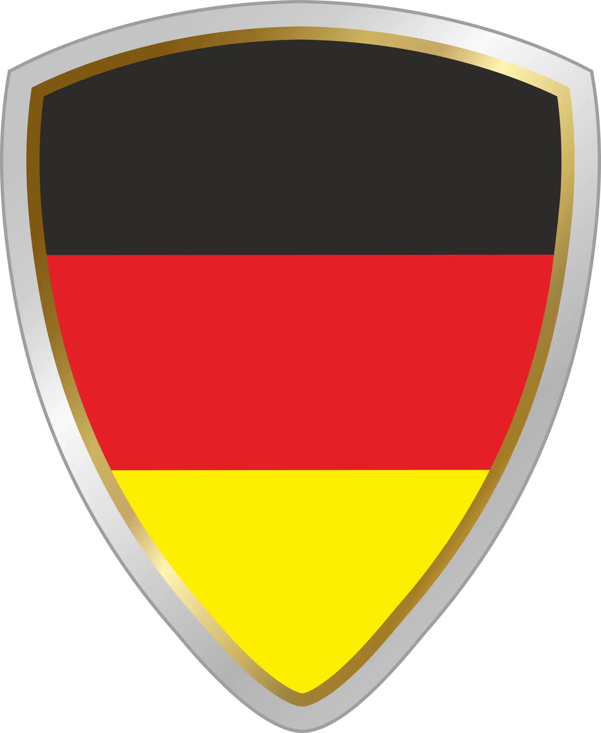 Hermann Schütz Aufkleber Wappen Deutschland 60x50mm