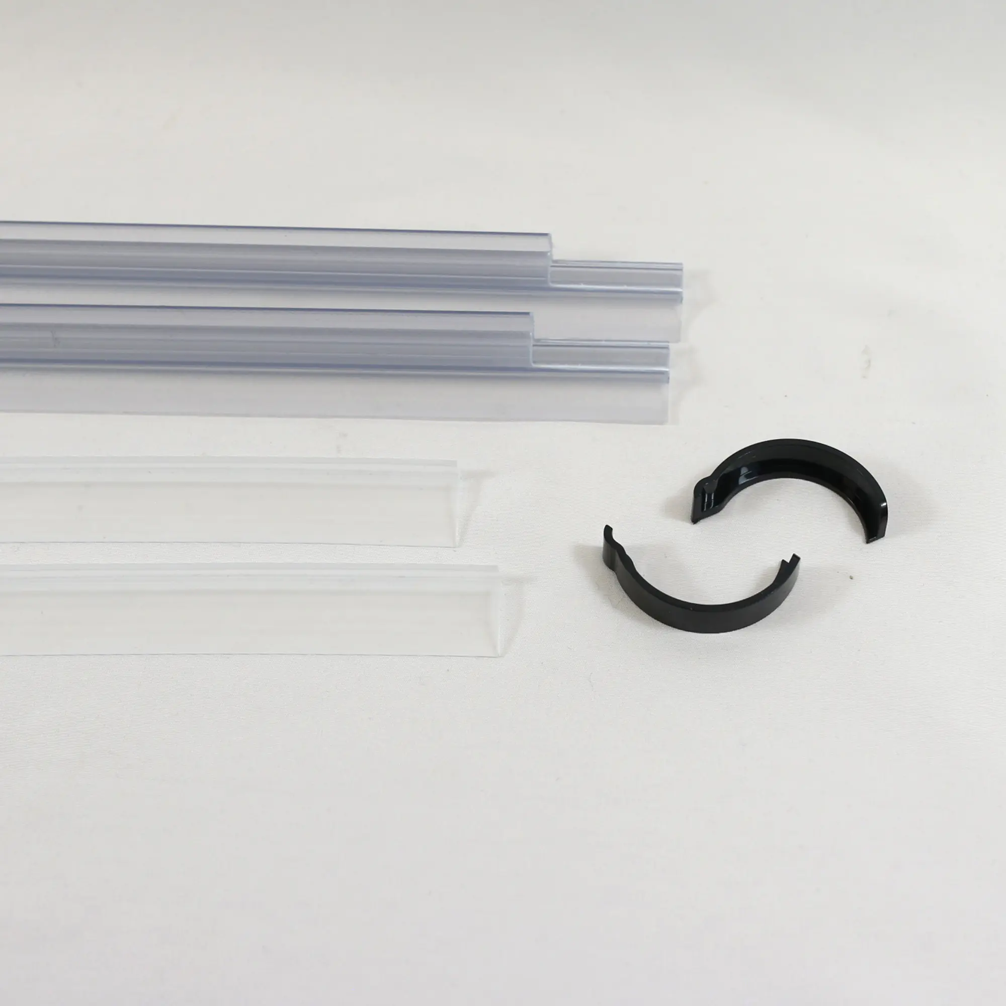 Breuer Wasserabweisprofil & Einschubdichtung 1000 mm schwarz matt