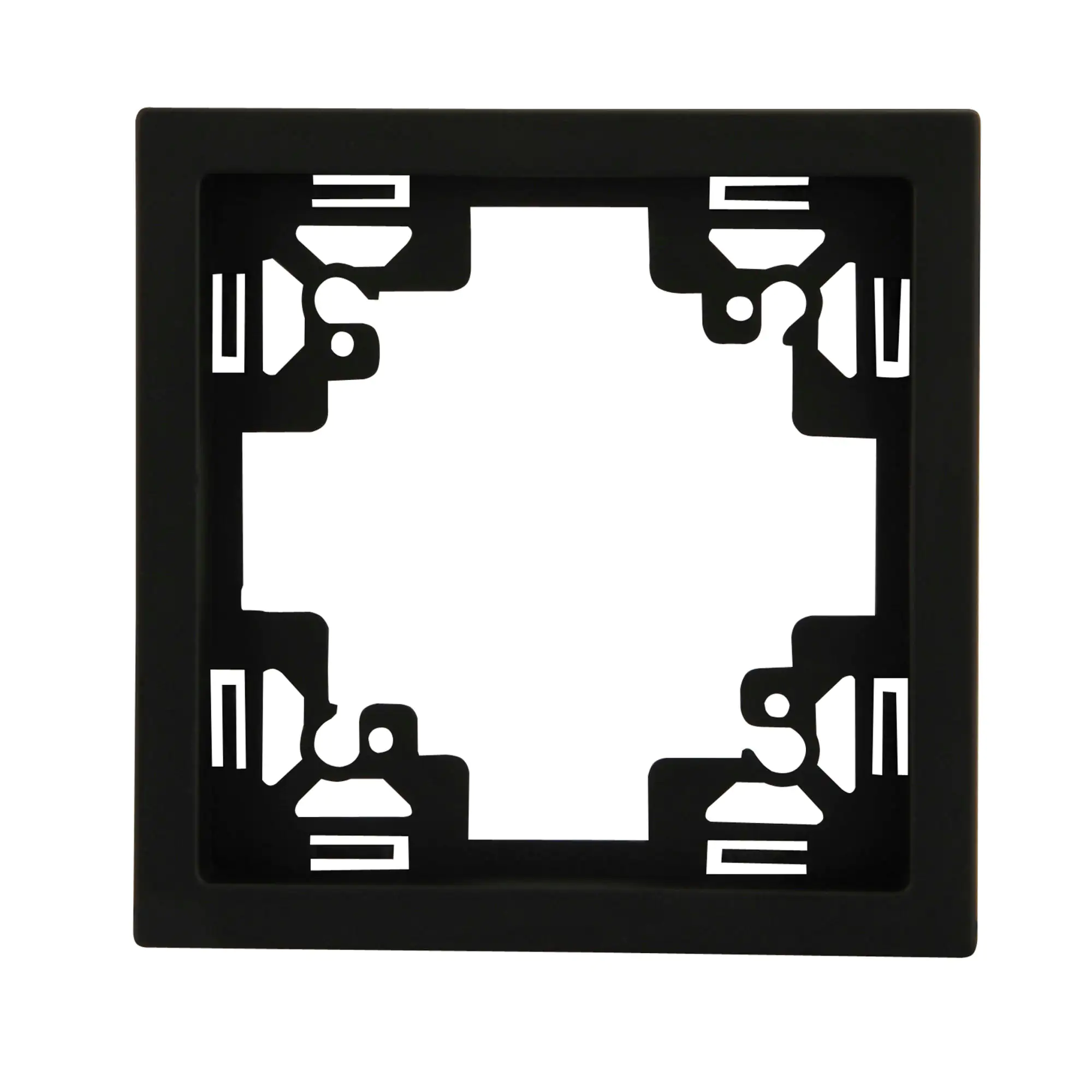 Unitec Abdeckrahmen 1-fach anthrazit, Serie Sao Paulo