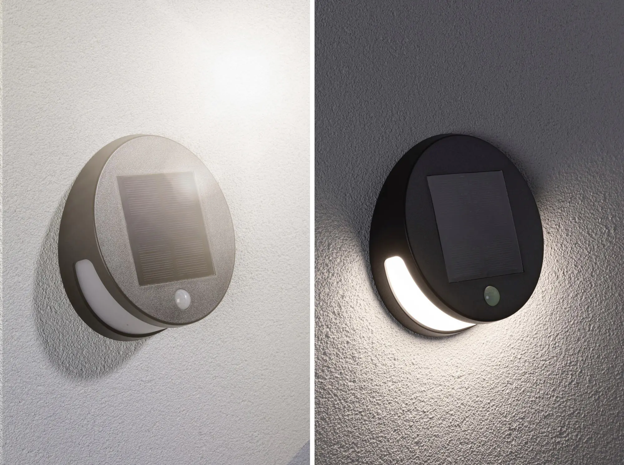 Paulmann LED Solarleuchte Helena anthrazit 17,6 x 6,2cm mit Bewegungsmelder