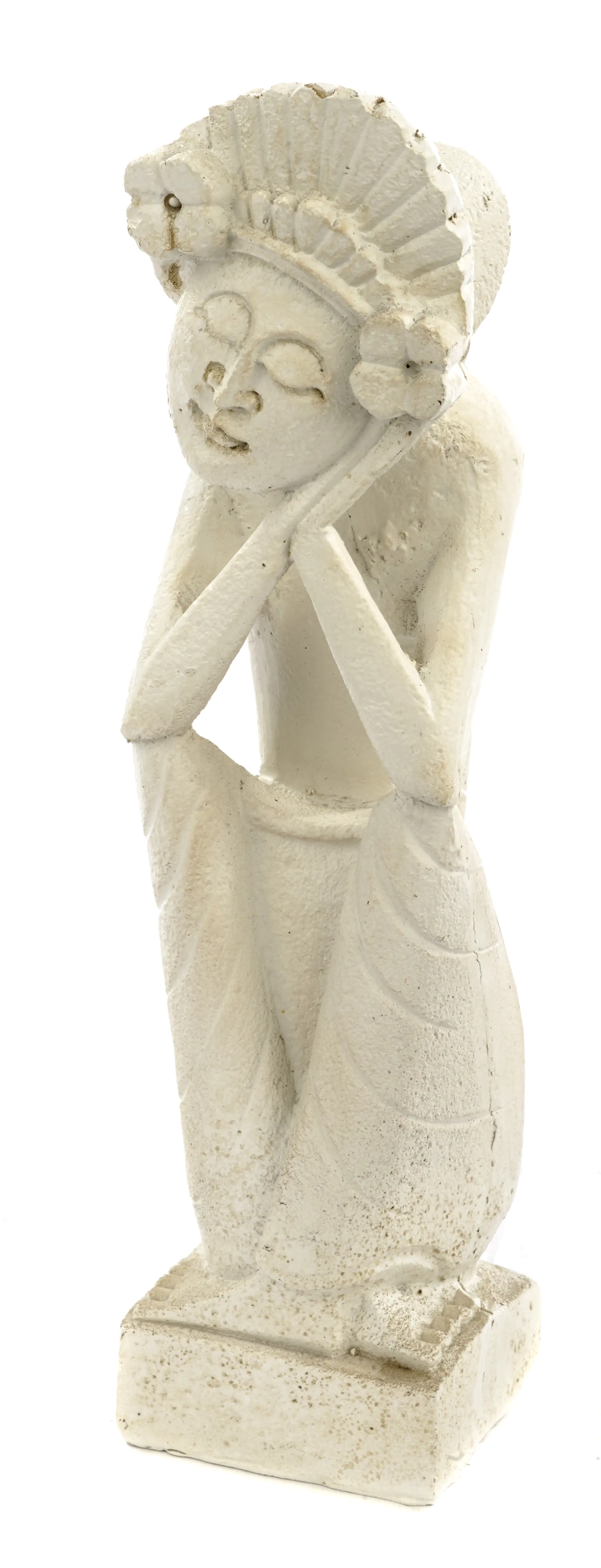 TrendLine Dekofigur Hawaii 24 cm creme 