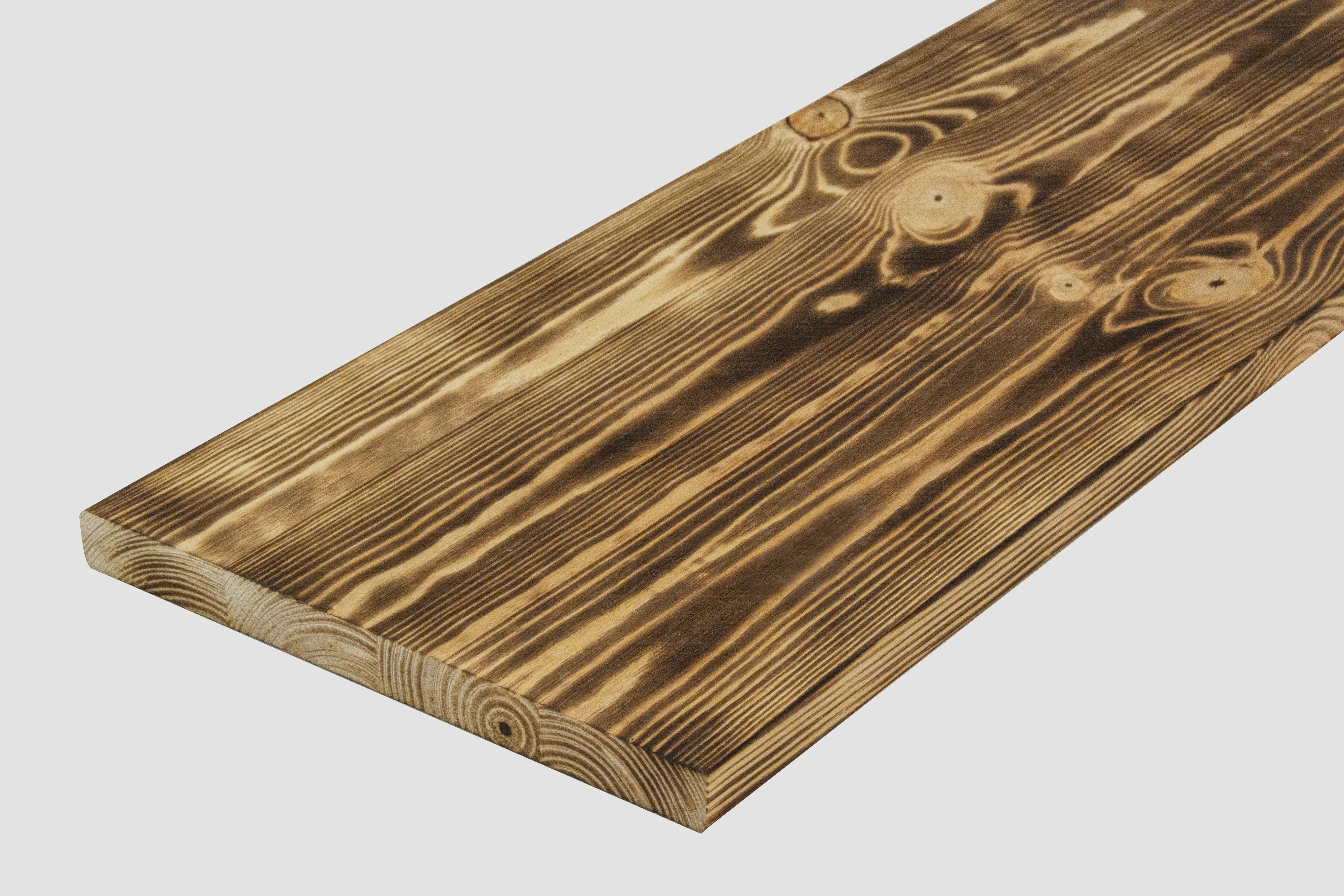 Rettenmeier Leimholzplatte geflammt 80 x 30 x 1,8 cm