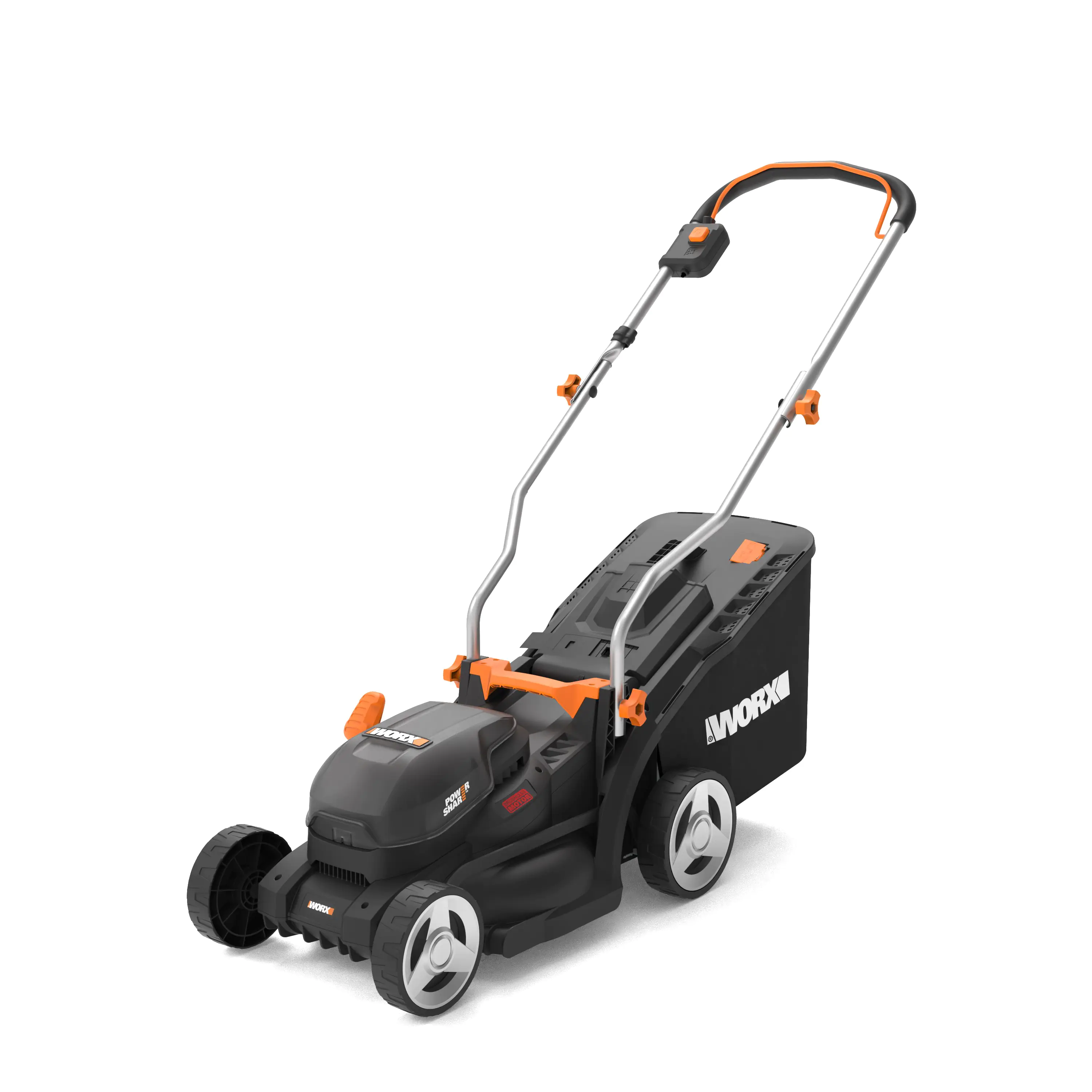 Worx Akku-Rasenmäher WP733E 20 V 33 WG733E Schnittbreite inkl. 4 Ah Akku und Ladegerät  Worx Akku-Rasenmäher WP733E 20 V 33 WG733E Schnittbreite inkl. 4 Ah Akku und Ladegerät