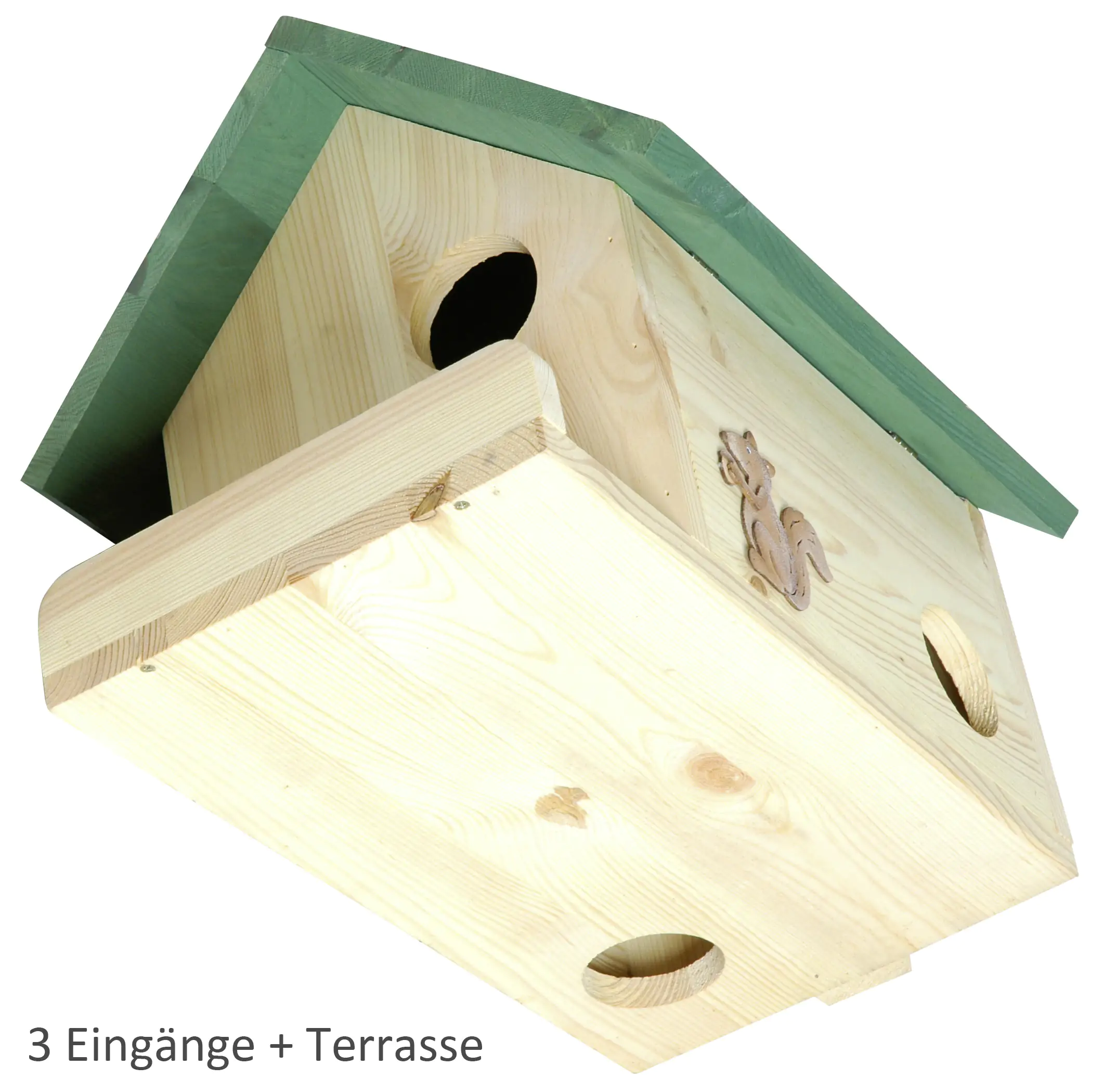 4055894222188_3169618 Dobar Eichhörnchenkobel mit 3 Eingängen 26 x 47,5 x 34,5 cm