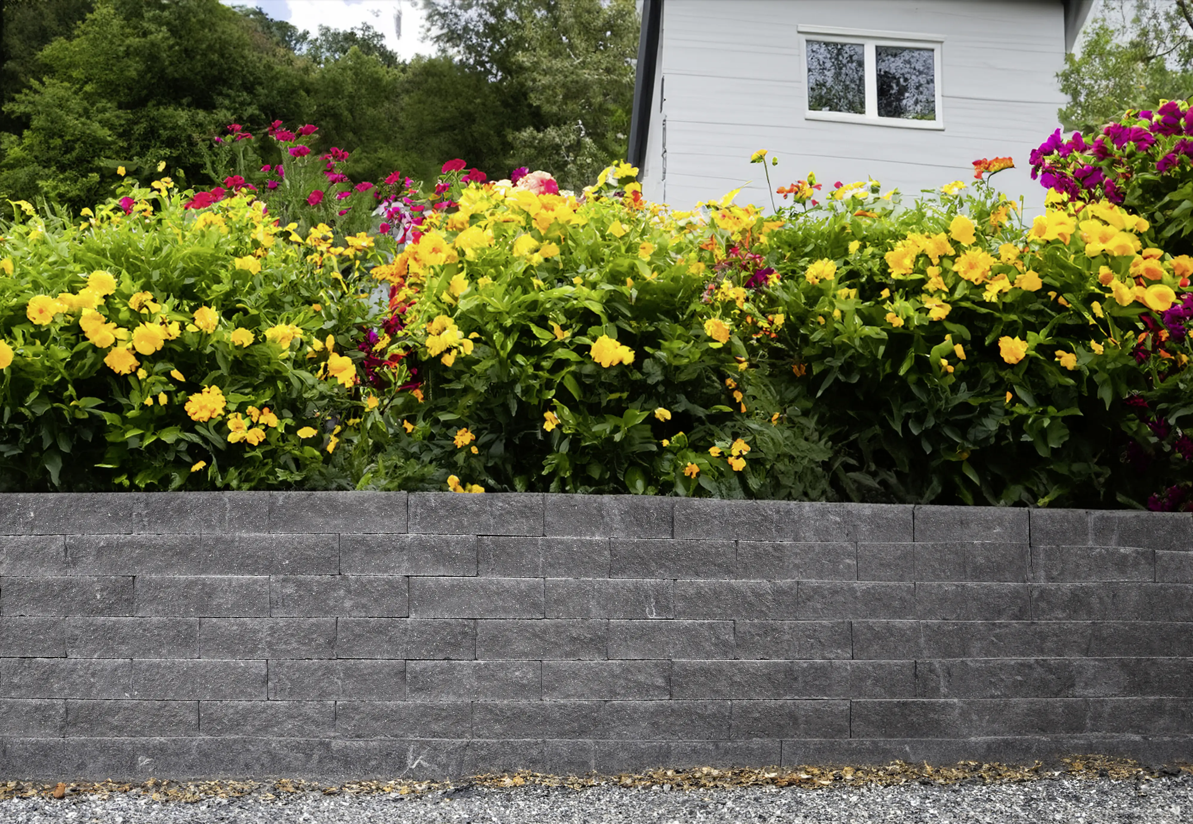 EHL Mauerstein Anzio Light Normalstein 50 x 18 x 15 cm basalt-anthrazit