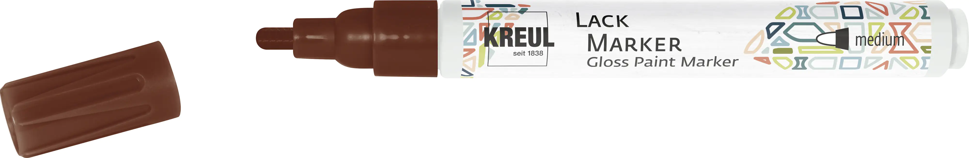 Kreul Lack Marker medium braun 2 - 4 mm