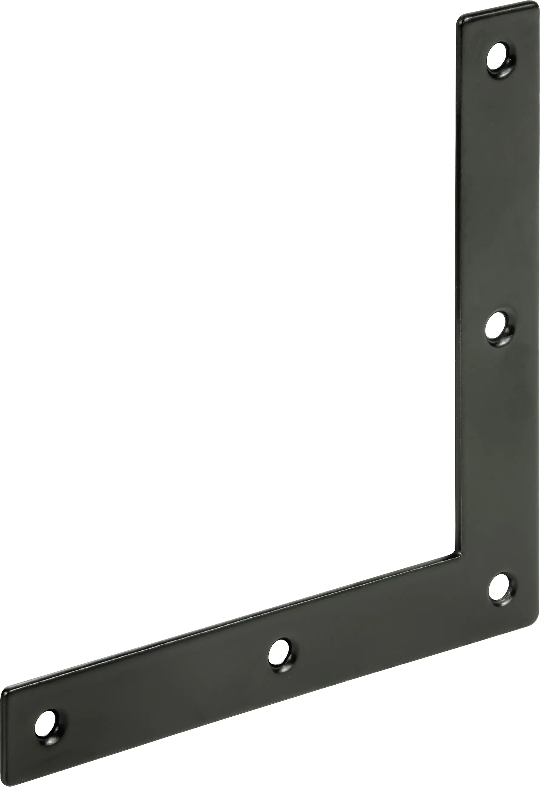 Vormann Eckwinkel 100 x 15 mm Stahl schwarz