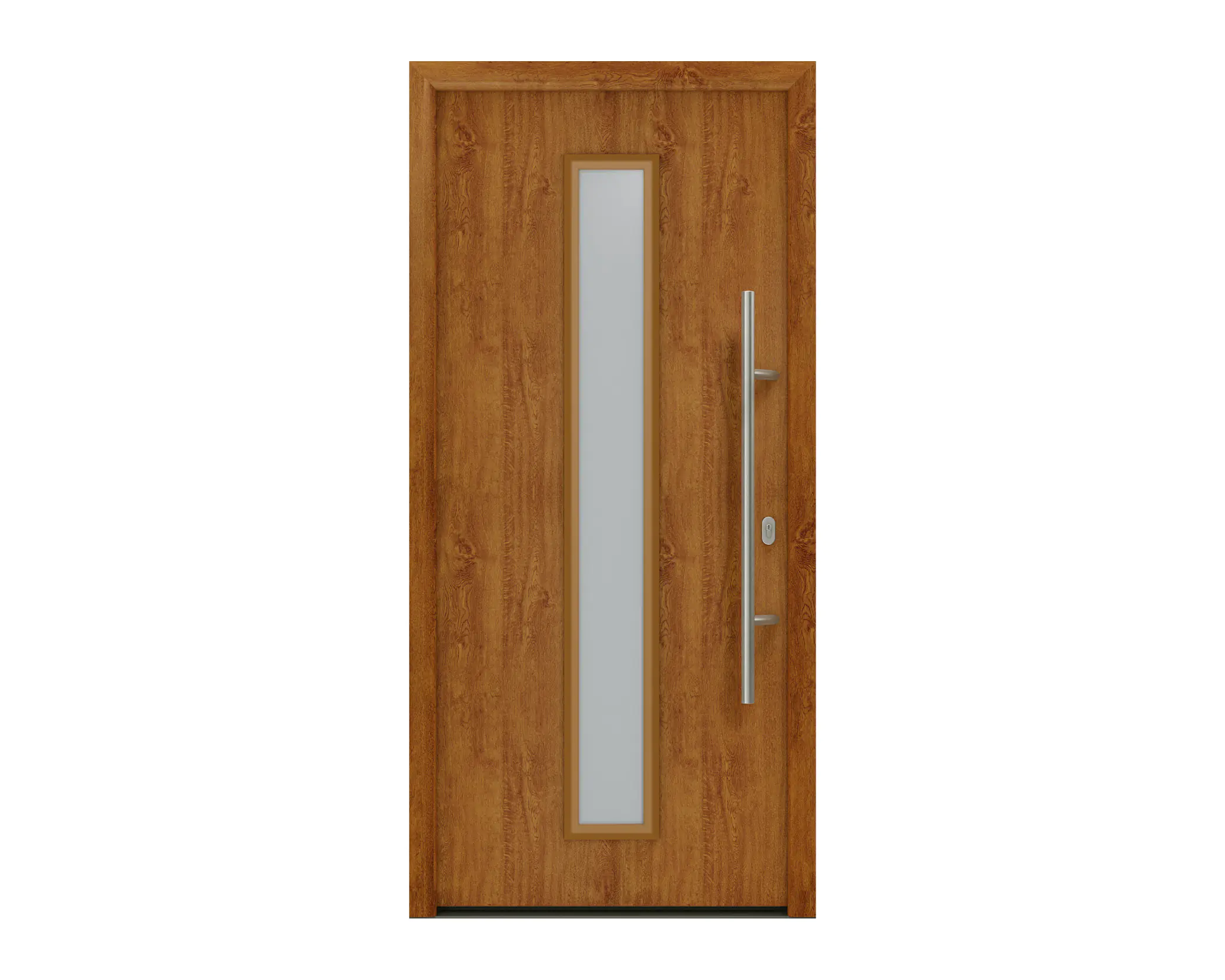 EcoStar Haustür ISOPRO IP 020S golden oak 110 x 210 cm EcoStar Haustür ISOPRO IP 020S golden oak 110 x 210 cm