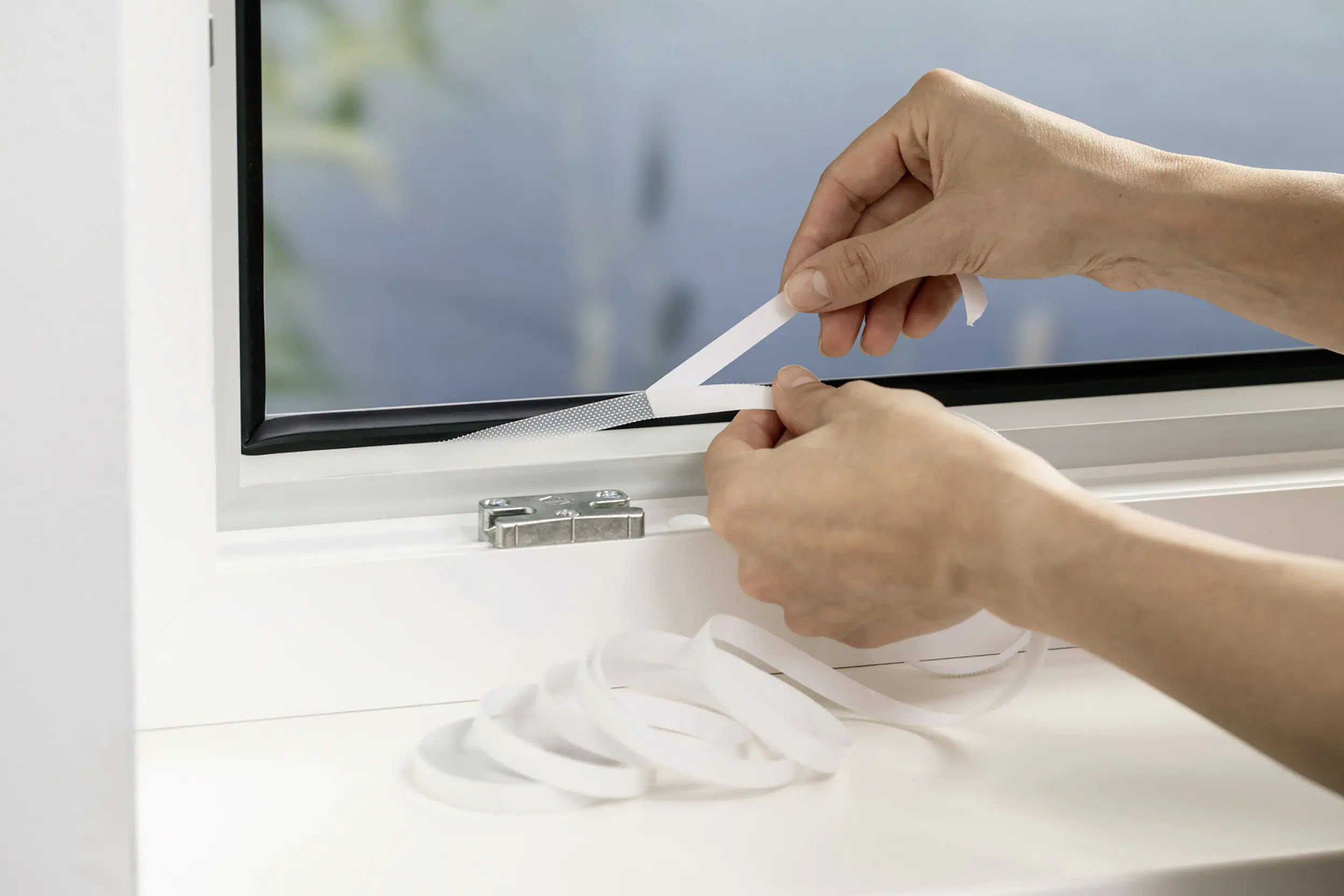 Primaster Klettband 5 m schwarz