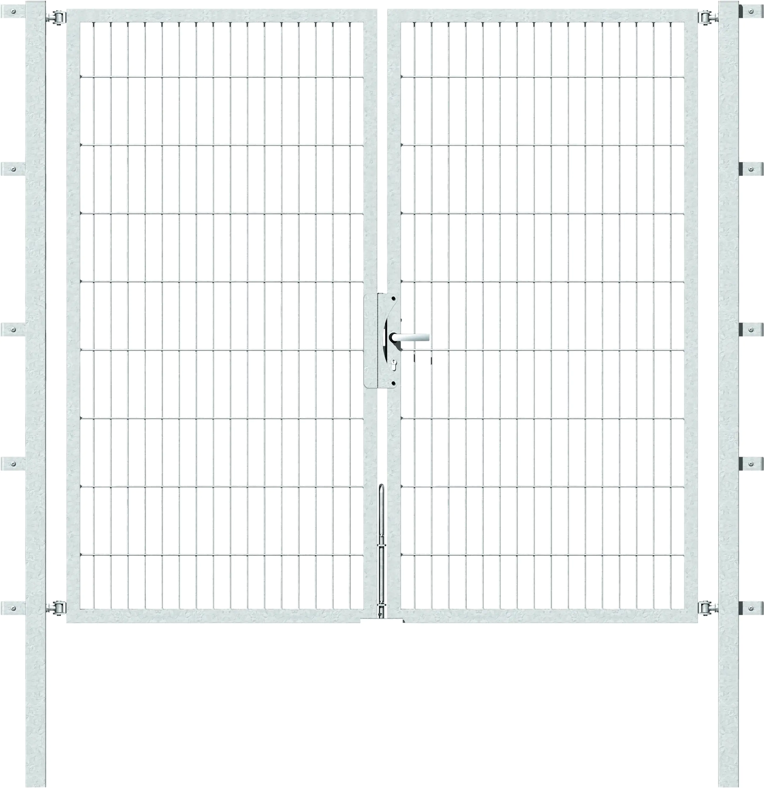 Alberts Stabgitter Doppeltor Flexo 200 x 180 cm 6/5/6 feuerverzinkt zE