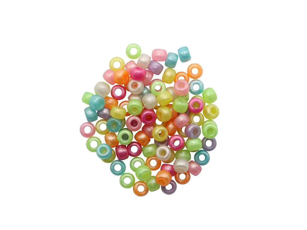 Glorex Schmuck Perlen 6-9 mm 25 g pastell