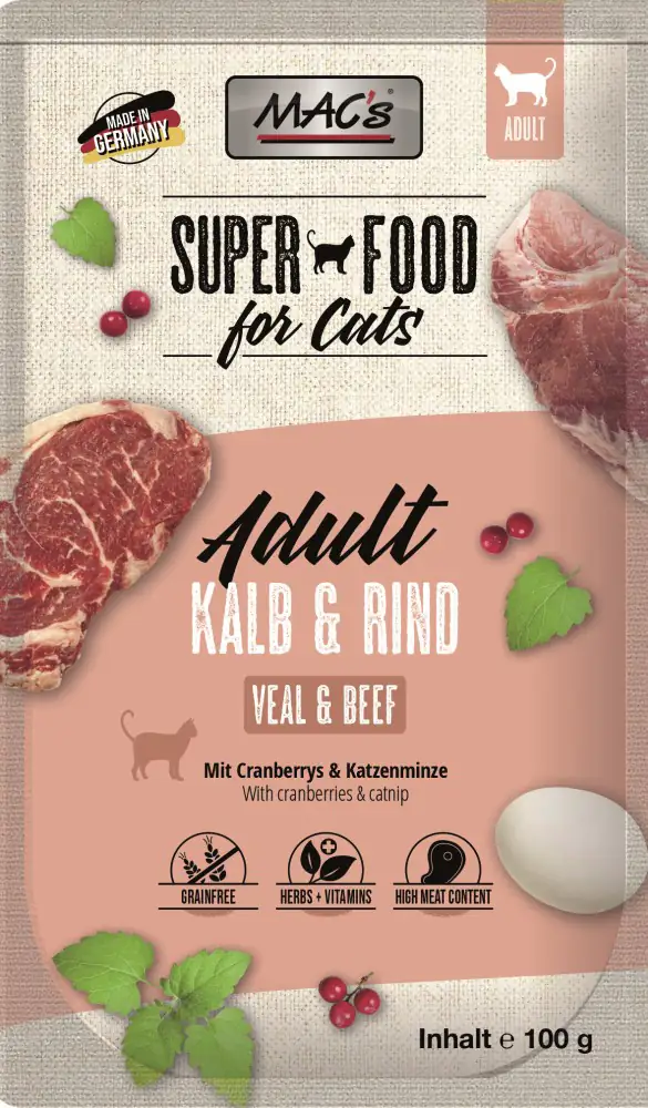 Macs Cat Kalb & Rind 100 g