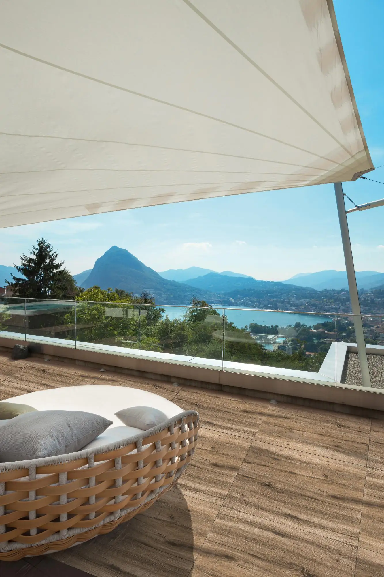 Terrassenplatte Feinsteinzeug Strobus 60 x 60 x 2 cm oak