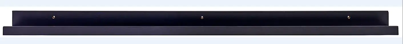 Bilderschiene 114 cm schwarz