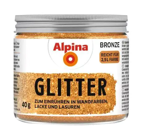 Alpina Kreativ Glitter Bronze 40g Alpina Kreativ Glitter Bronze 40g