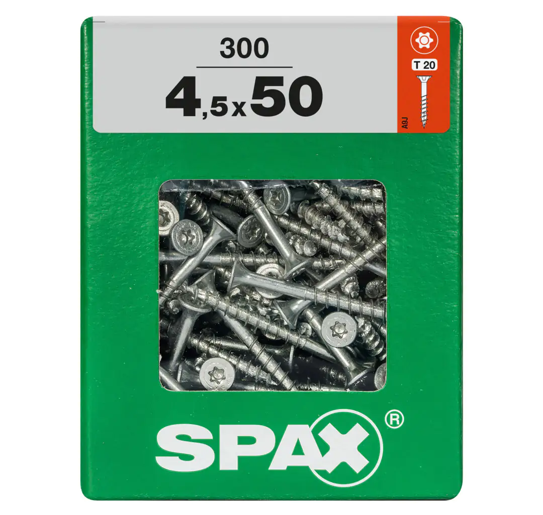 Spax Universalschrauben 4.5 x 50 mm TX 20 - 300 Stk.