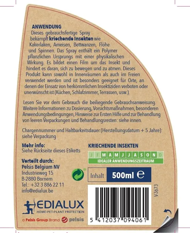 Edialux Insektenspray Bio Sect 500 ml
