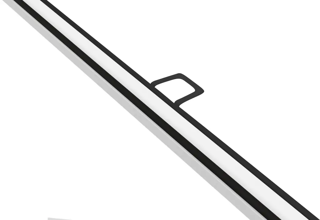 Primaster Fliegenschutz-Fenster 130 x 150 cm schwarz/weiß kürzbar