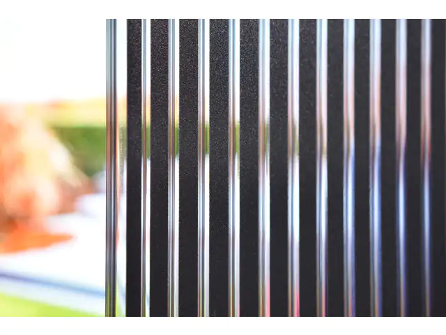 Gutta Doppelstegplatte-Erweiterungsset Zebraplatte 300 x 98 x 1,6cmm anthrazit