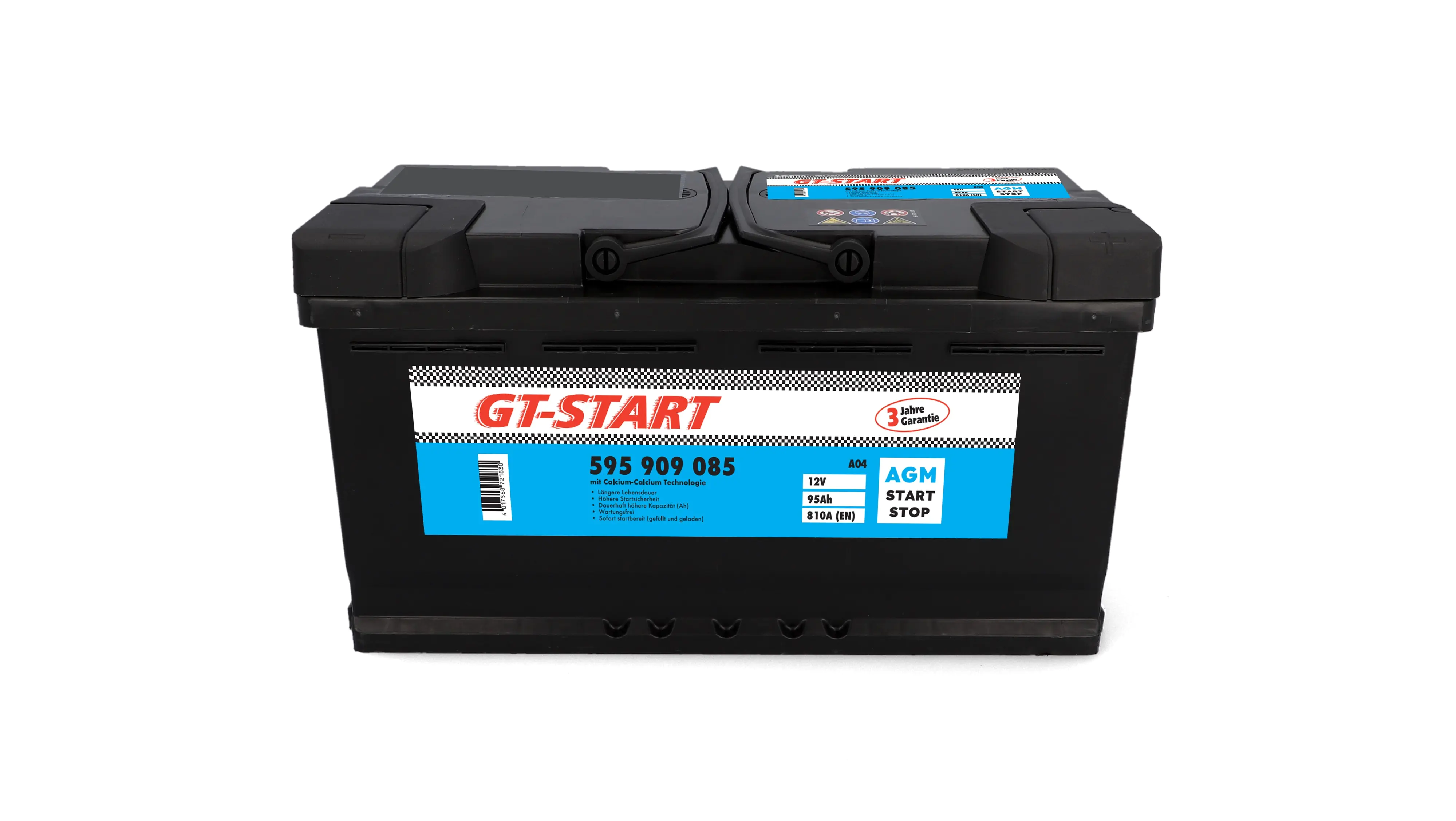 GT-Start Starterbatterie AGM 95Ah 810A  GT-Start Starterbatterie AGM 95Ah 810A