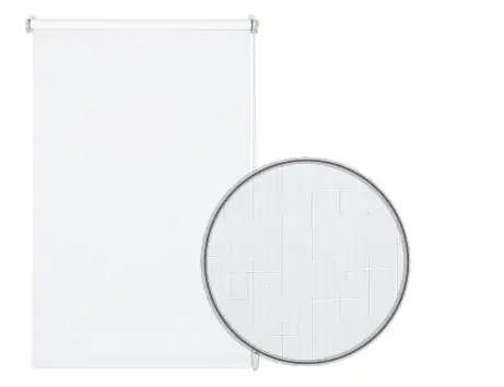 Gardinia Easyfix Rollo Uni reinweiß 100 x 150 cm