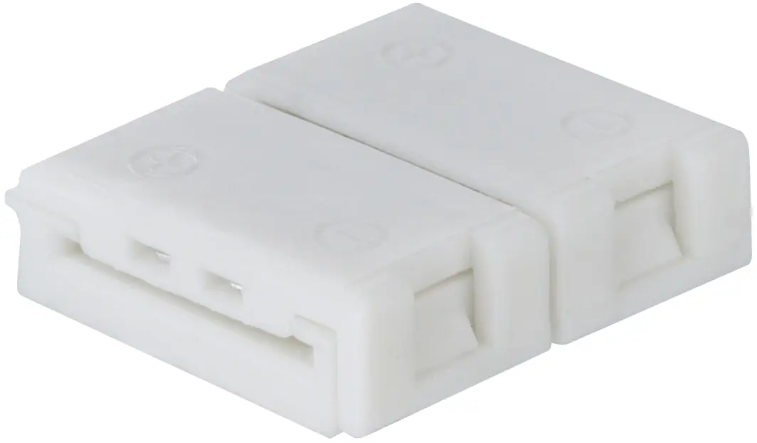 Paulmann YourLED ECO Clip-to-Clip Connector 2er Pack weiß Kunststoff