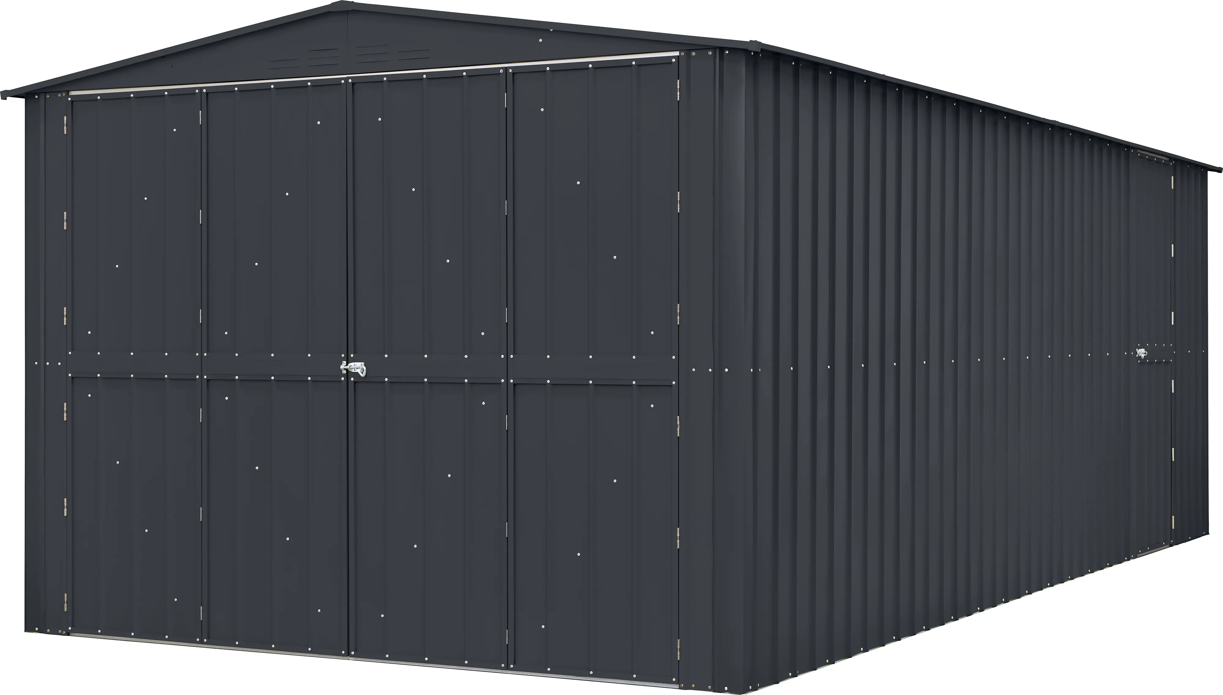 Globel Metallgerätehaus Parker MGR 1015 308 x 464 x 225 cm anthrazit