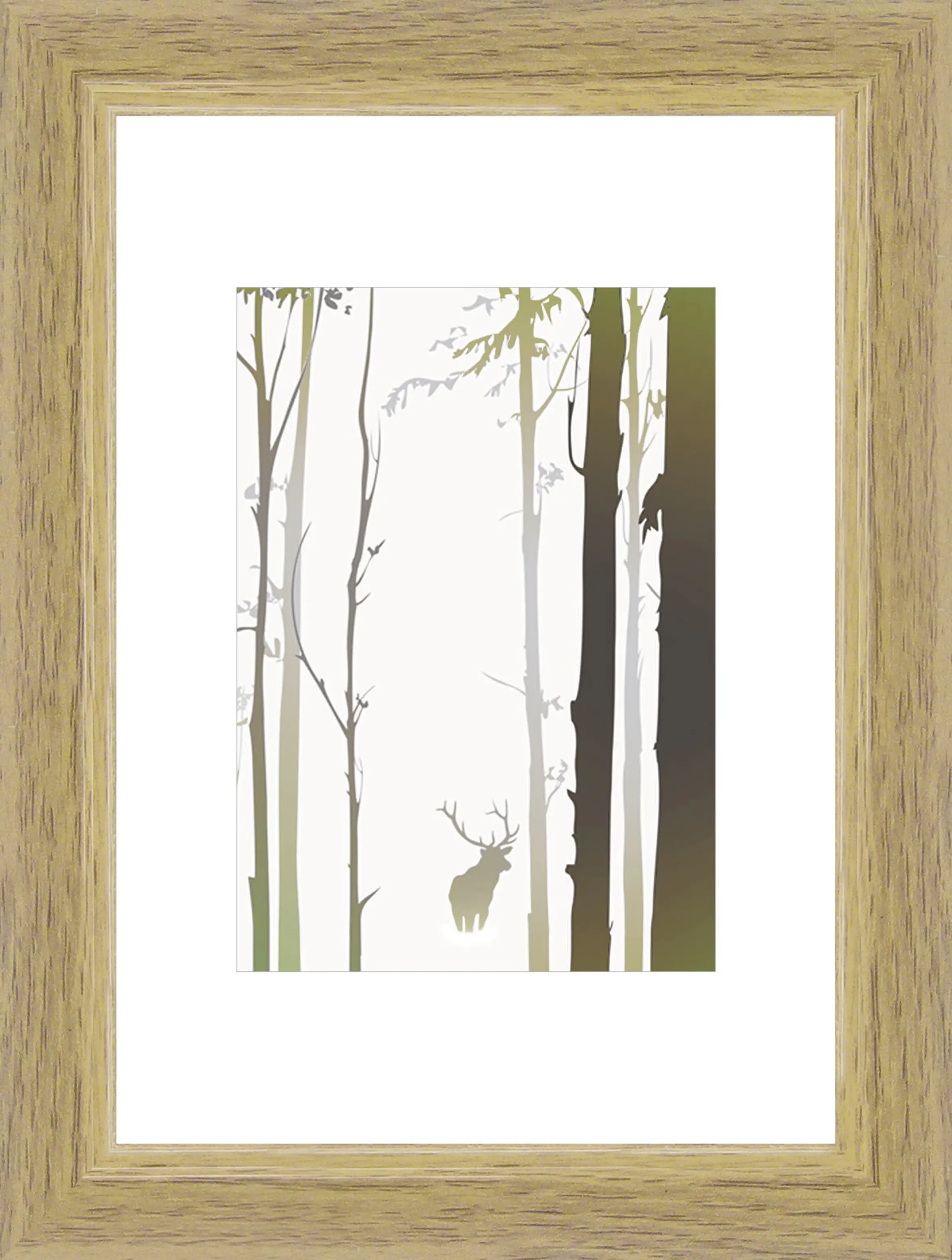 Bilderrahmen Modern eiche, 10 x 15 cm