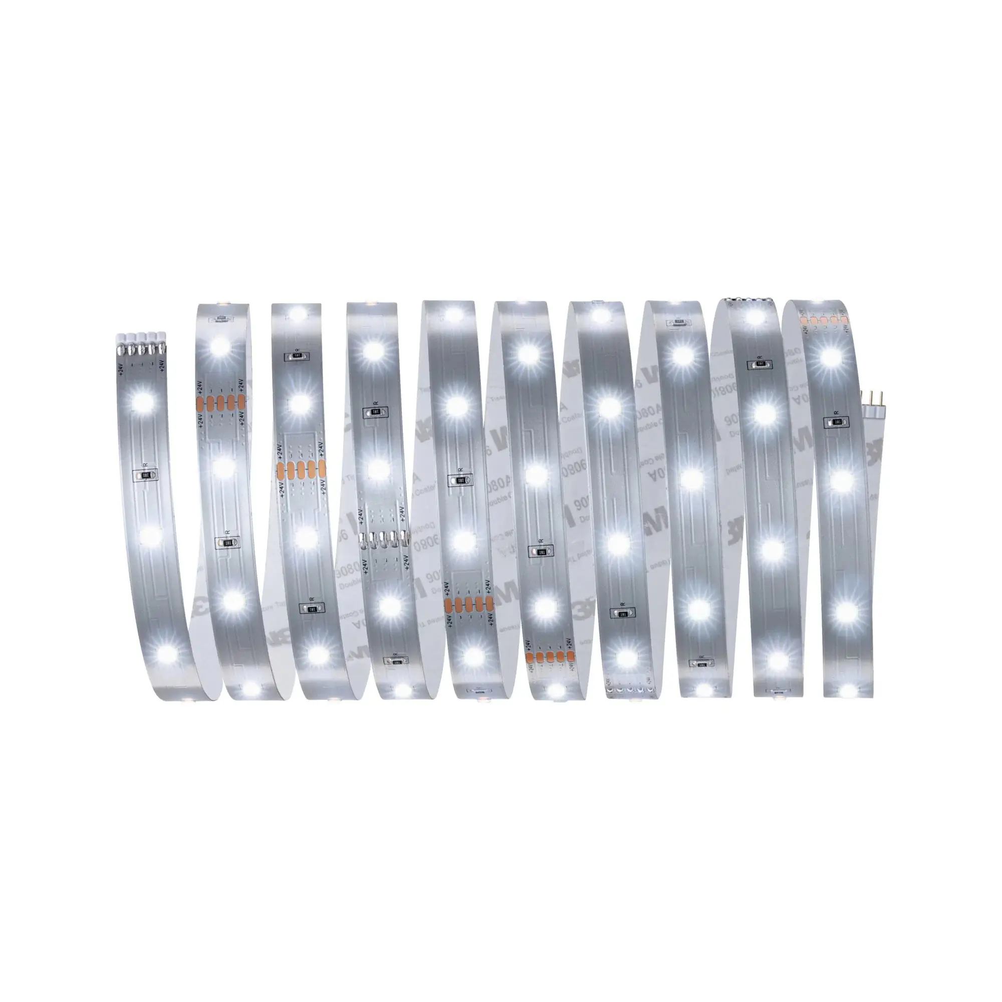 Paulmann LED-Streifen Set MaxLED 3 m 12 W kaltweiß silber dimmbar