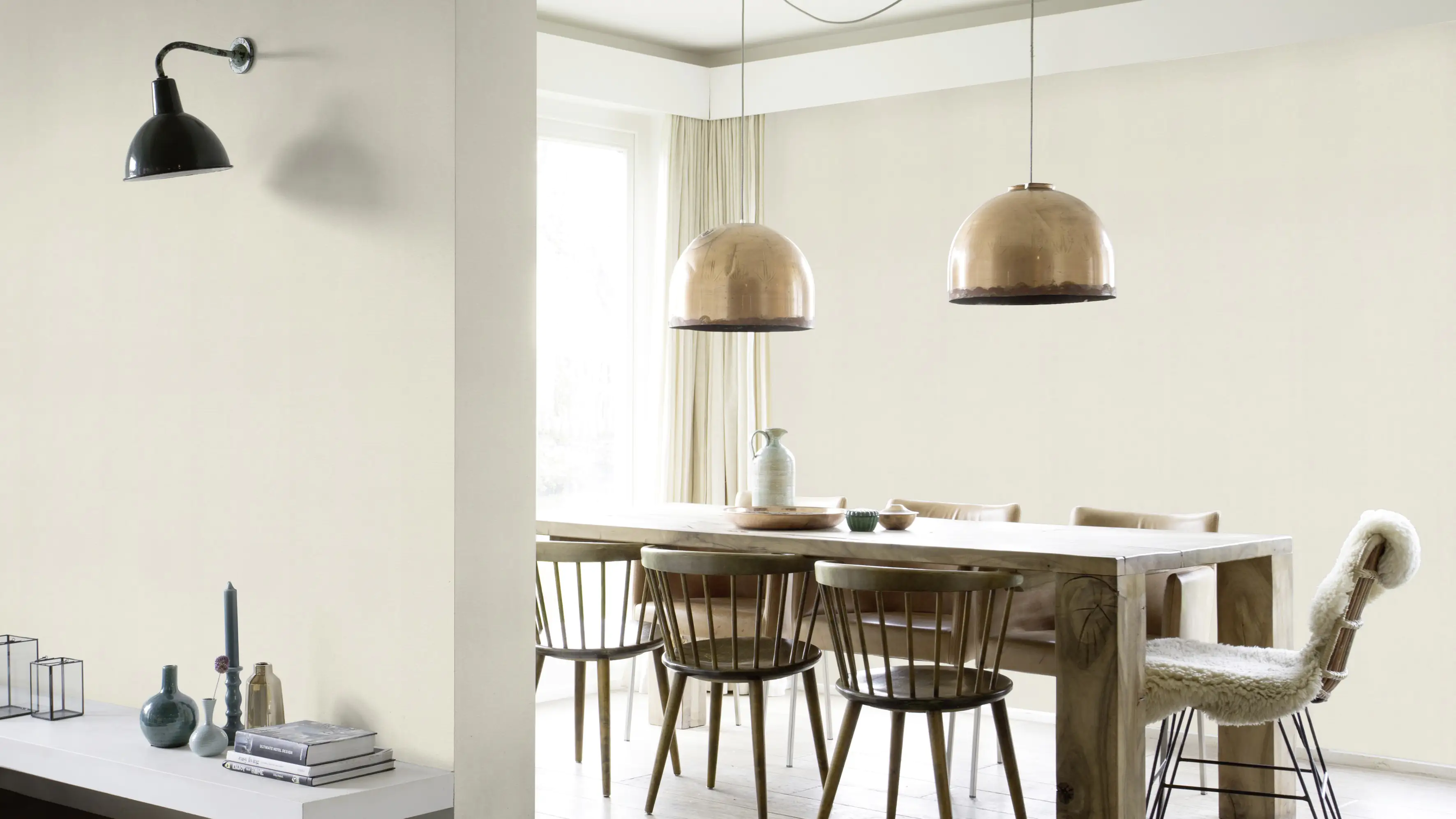 Rasch Vliestapete 555844 Grau-Hellgrau Uni 10,05 m x 0,53 m