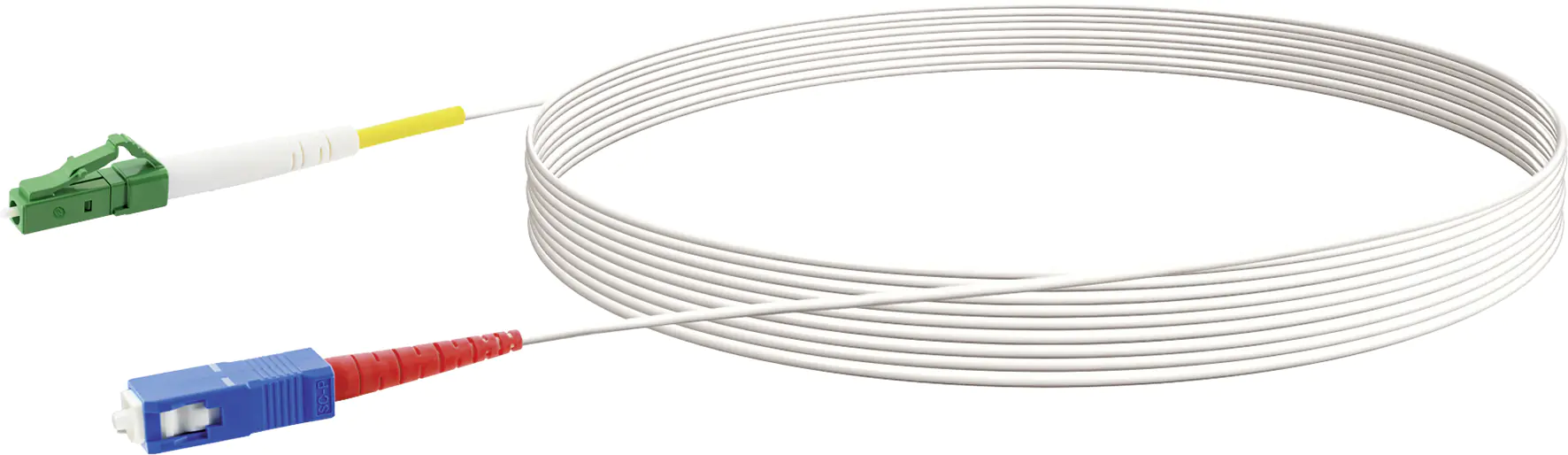 Schwaiger Glasfaser-Netzwerkkabel LC/APC-SC/UPC 9 m Schwaiger Glasfaser-Netzwerkkabel LC/APC-SC/UPC 9 m