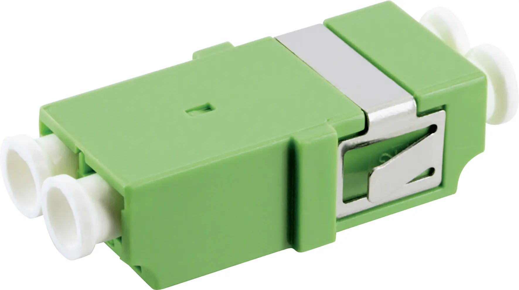 Schwaiger Glasfaser LC-Duplex-Adapter grün