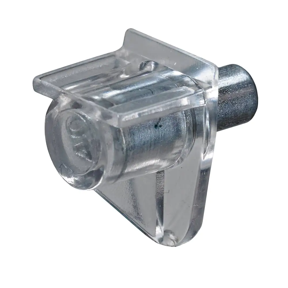 Hettich Safety - Bodenträger mit Stahlstift, transparent, 20 Stück