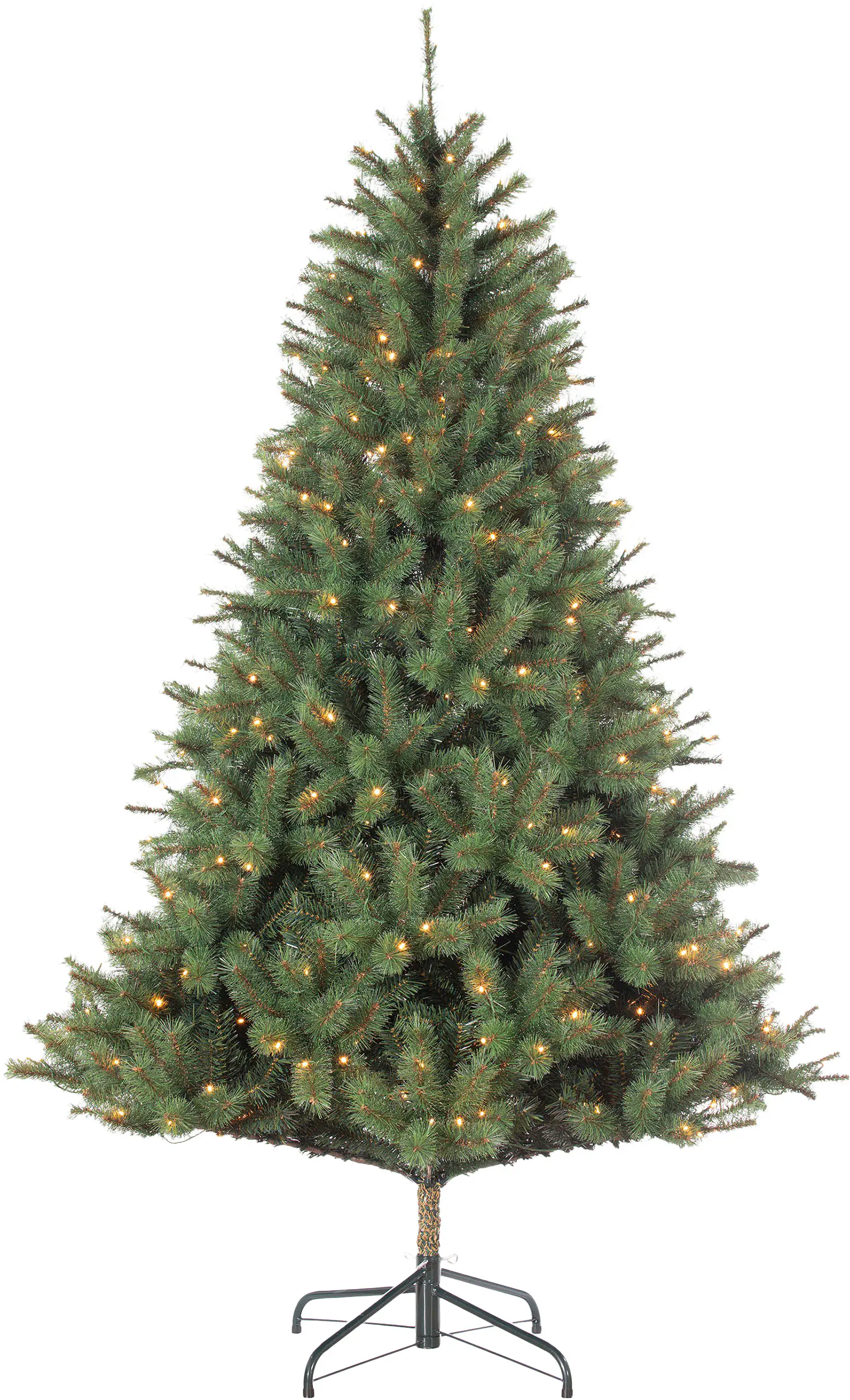 Black Box Trees Weihnachtsbaum Norwood beleuchtet mit Timer 215 cm grün