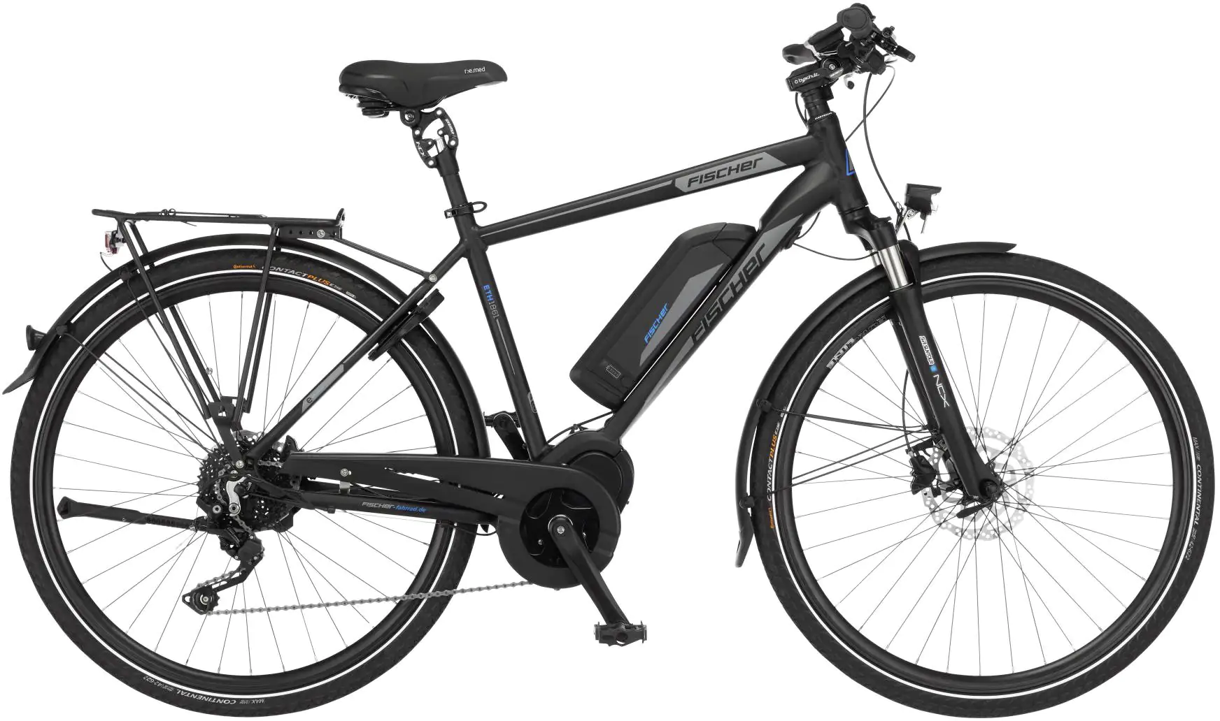 Fischer E-Bike Trekking ETH 1861.1 Herren 28 Zoll 10-Gang 557 Wh schwarz Fischer E-Bike Trekking ETH 1861.1 Herren 28 Zoll 10-Gang 557 Wh schwarz