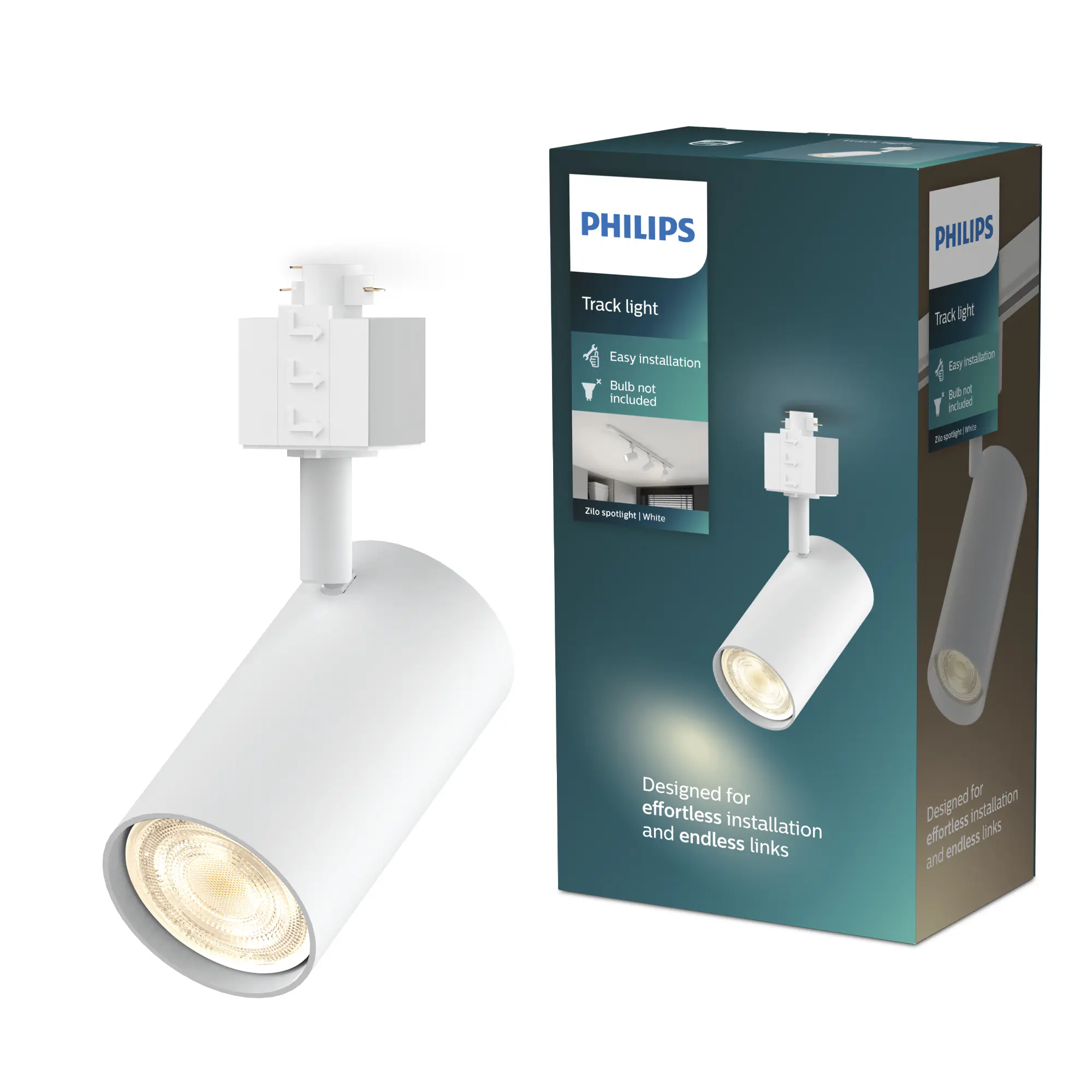 Philips Schienenleuchte 1er Spot Zilo Easy Link weiß Philips Schienenleuchte 1er Spot Zilo Easy Link weiß
