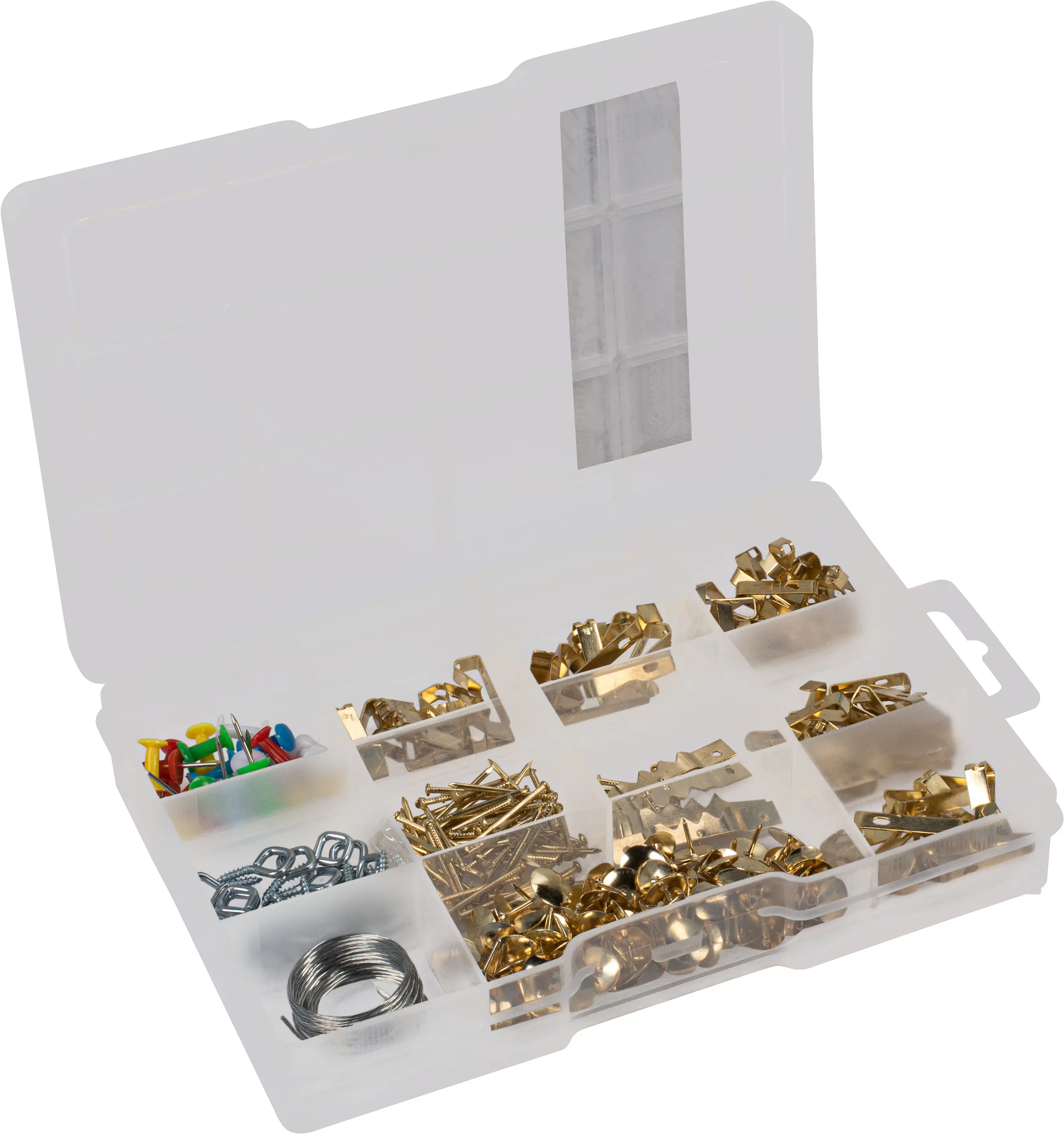 Connex Bilderhaken Sortimentskasten - 293 tlg.