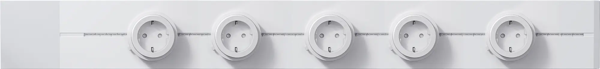 Schwaiger Modulare Stromleiste 75 cm max. 3680W weiß Schwaiger Modulare Stromleiste 75 cm max. 3680W weiß