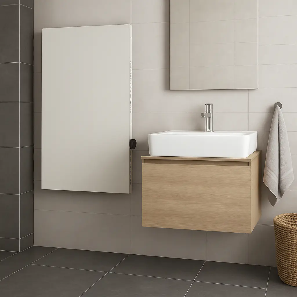 Bella Jolly Infrarot Metall-Heizkörper 60 cm x 90 cm, 780 Watt weiß  Bella Jolly Infrarot Metall-Heizkörper 60 cm x 90 cm, 780 Watt weiß