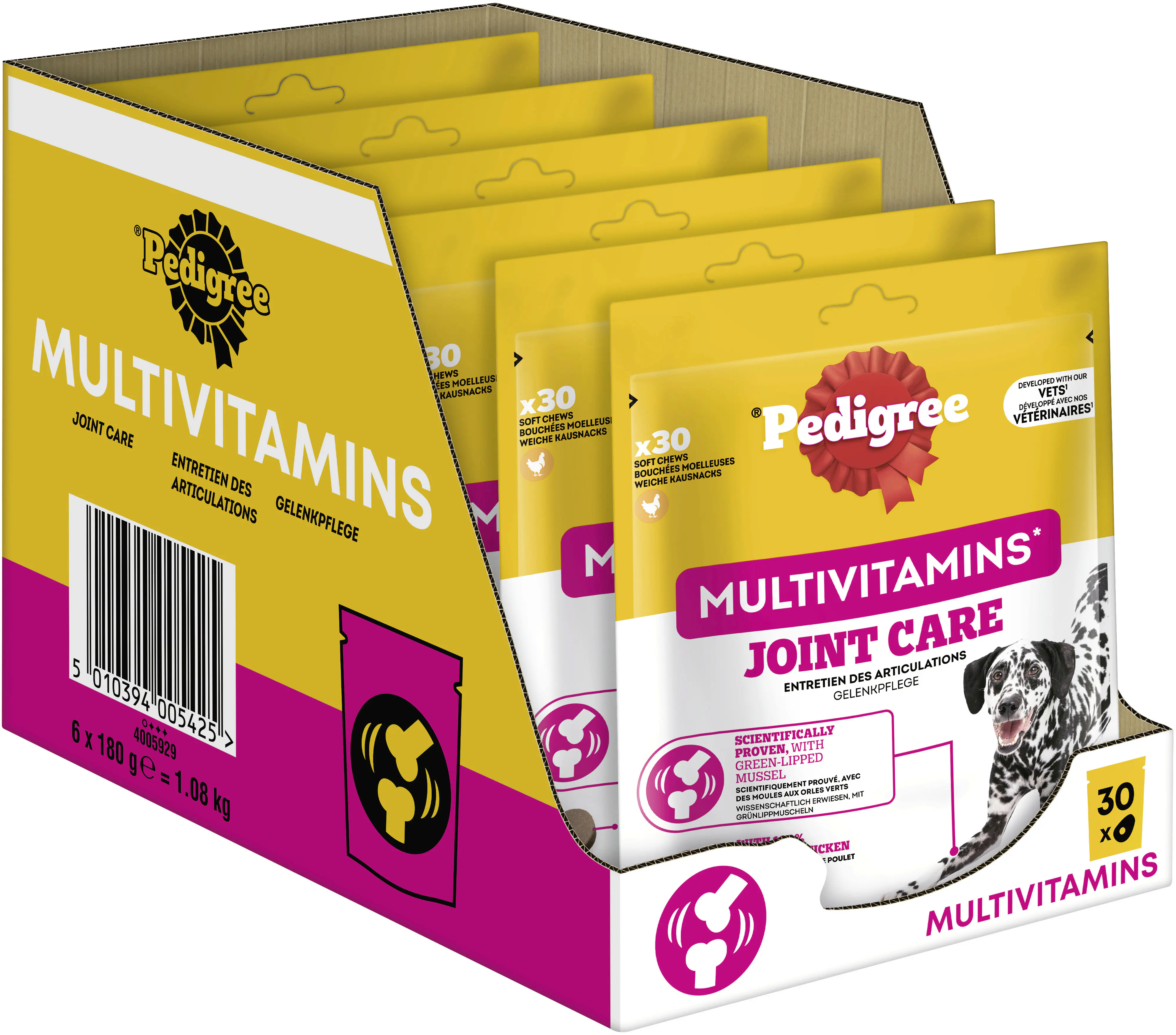 Pedigree Joint Care Hundeleckerli 180 g Huhn